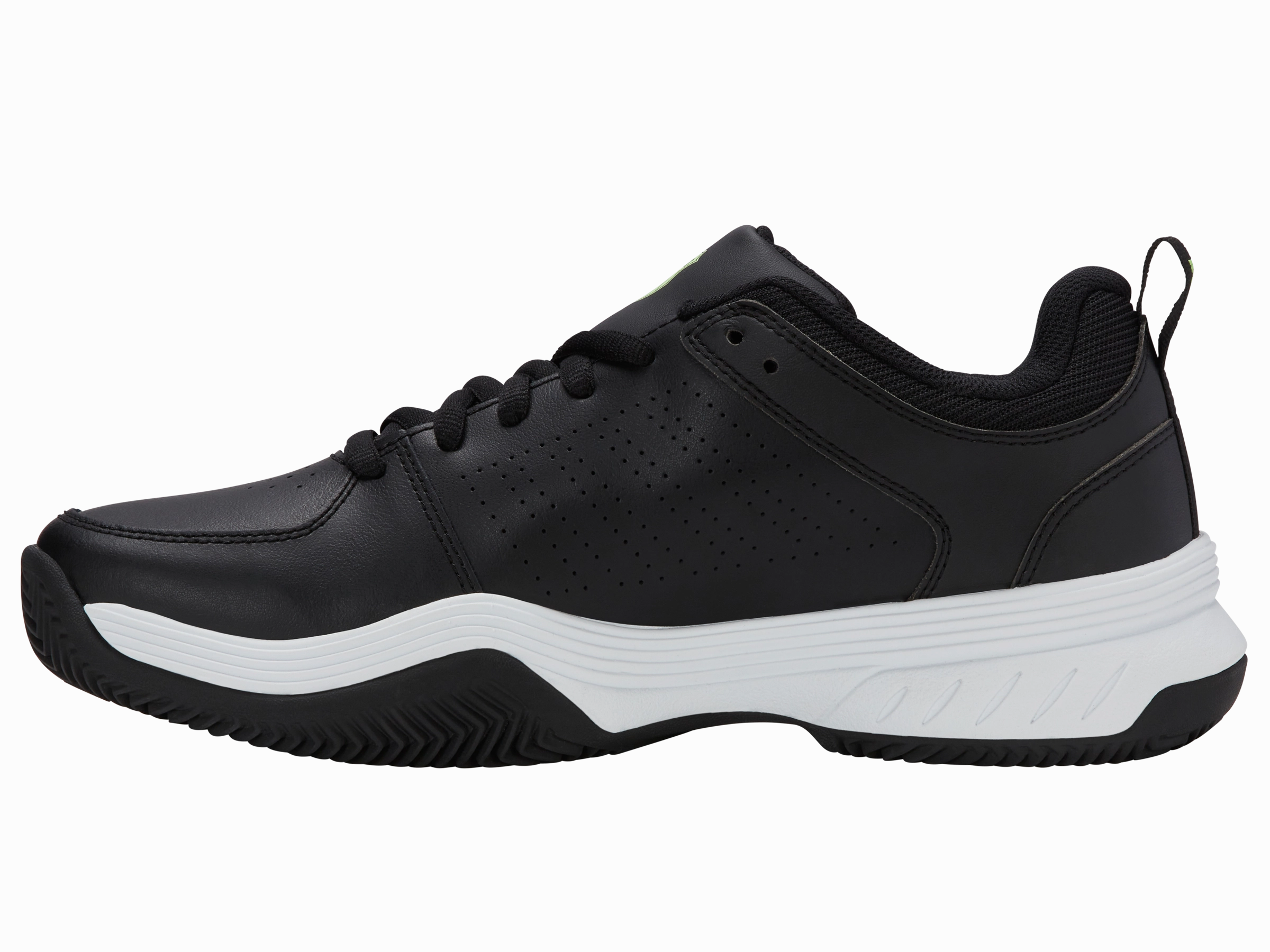 04429-064-M | COURT EXPRESS 2 CLAY | BLACK/WHITE/SOFT NEON GREEN Neutral Tones