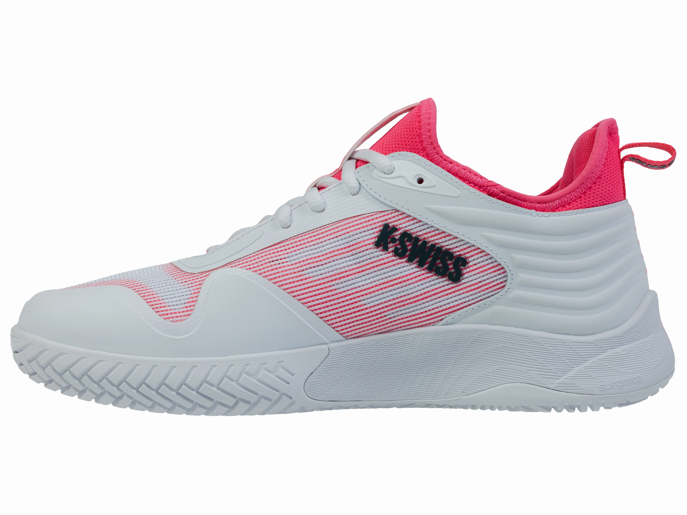 Vibration Dampening Tech 09494-106-M | HYPERCOURT PINNACLE | WHITE/NEON BLAZE/STARGAZER