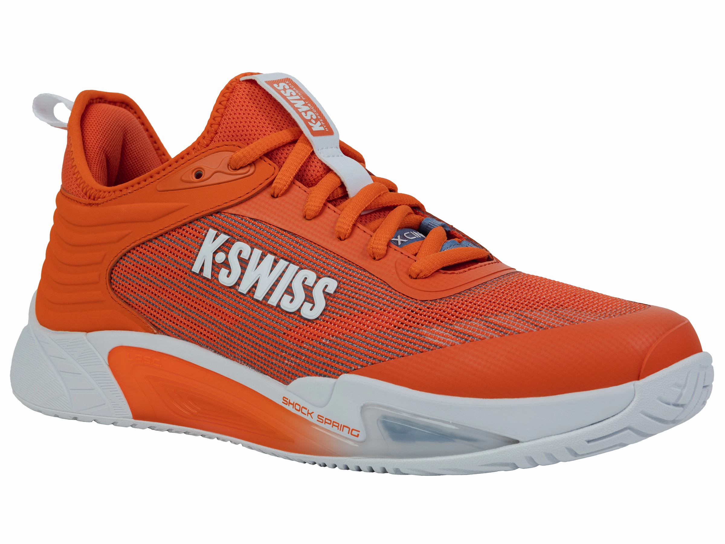 Stretchable Material Ethically Sourced Materials 09494-841-M | HYPERCOURT PINNACLE | SCARLET IBIS/WHITE/INFINITY