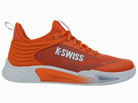 09494-841-M | HYPERCOURT PINNACLE | SCARLET IBIS/WHITE/INFINITY Bouncy midsole Split Toe Flex Zone