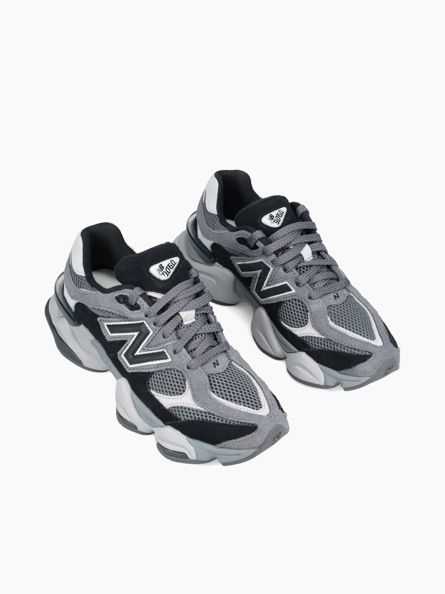 Breathable fabric 9060 Black Grey suede