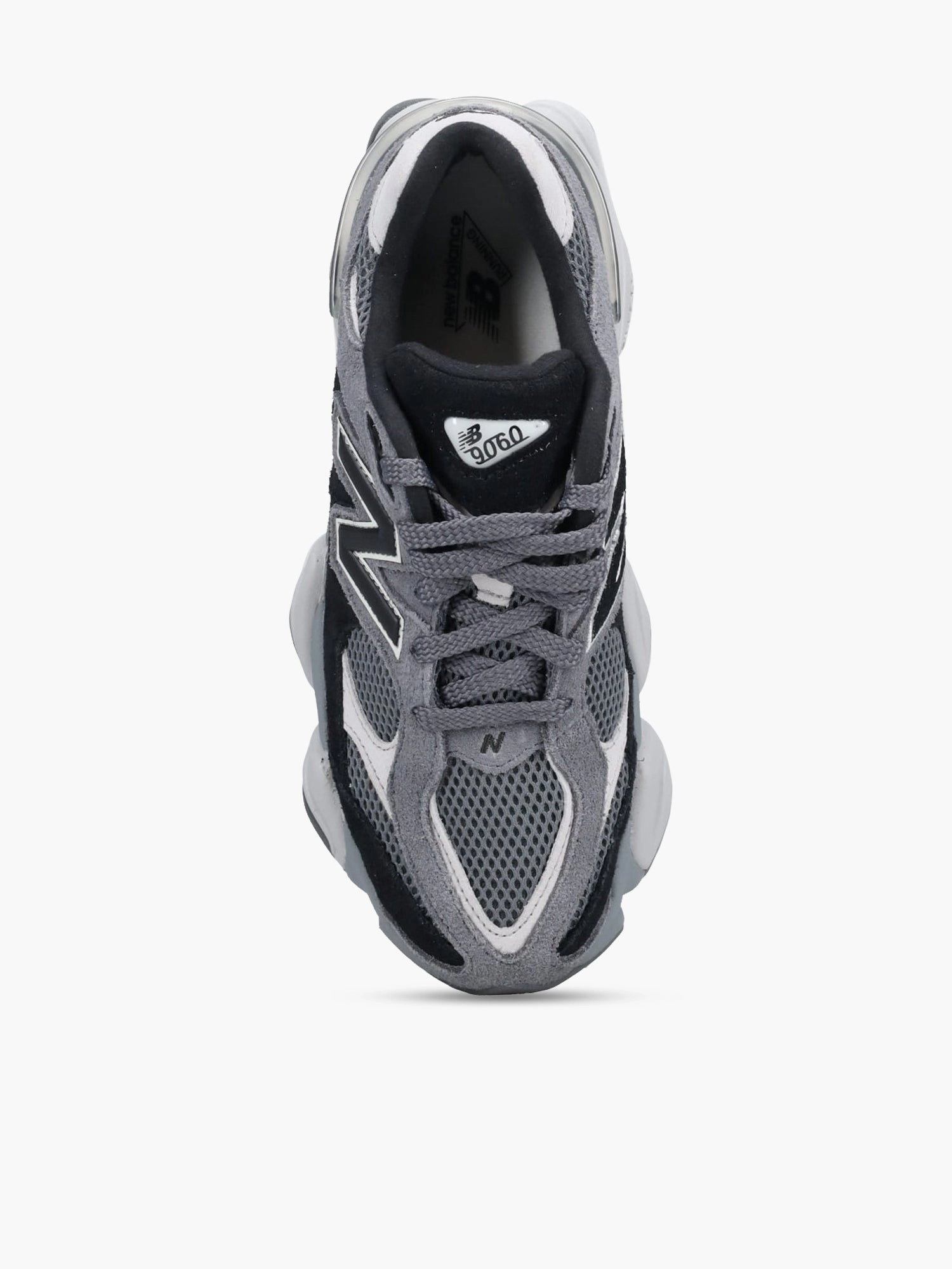 9060 Black Grey suede Dynamic Flex Grooves