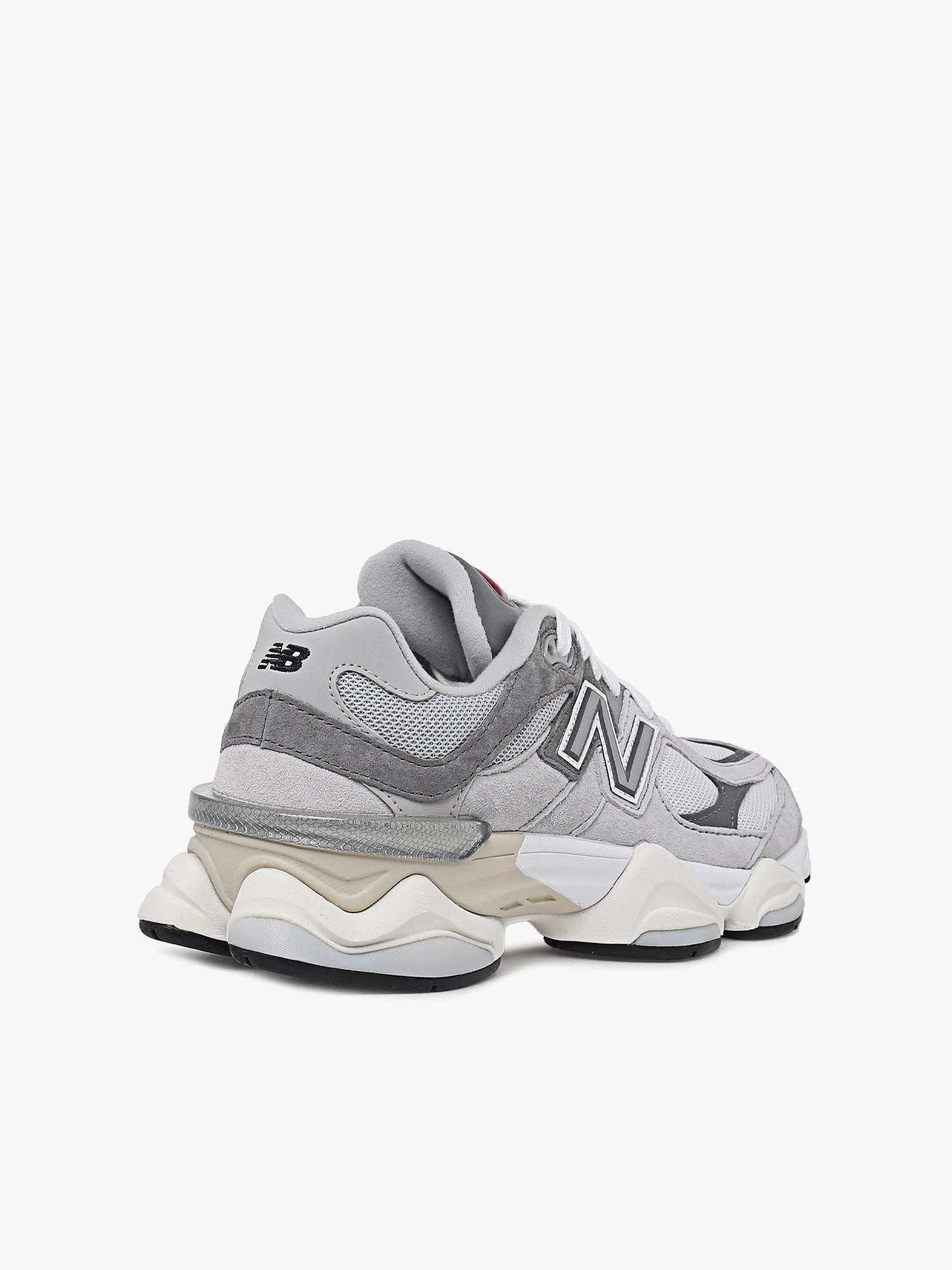 9060 Grey Leather Pace Trainer Fast Routine