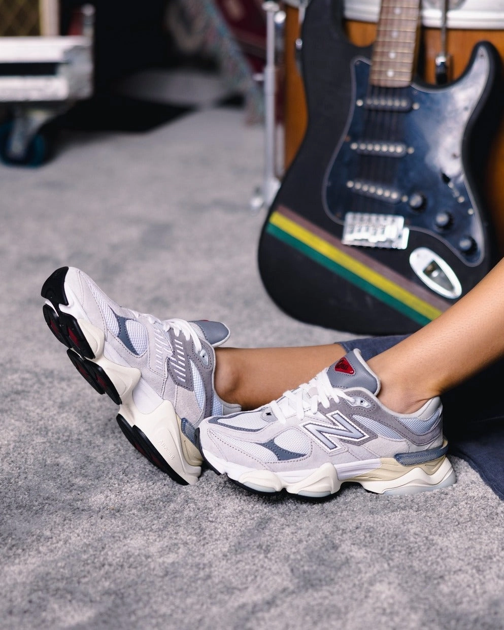 Ankle Collaboration Anti   Abrasion 9060 Grey Leather