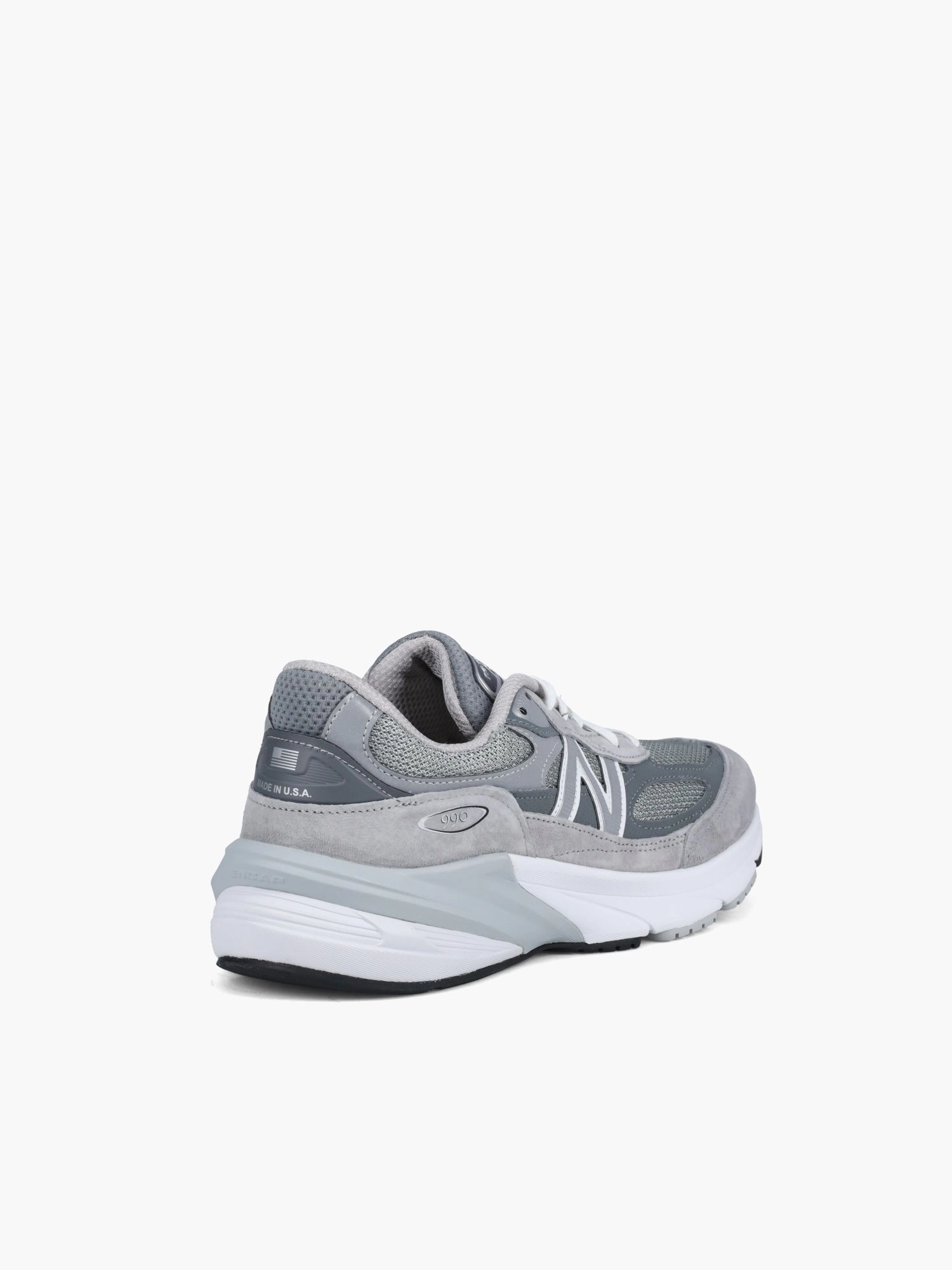 990v6 Grey Suede Breathable Vamp Flexible Motion