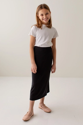 'Camilla' Girl Maxi Skirt FINAL SALE Structured Shape