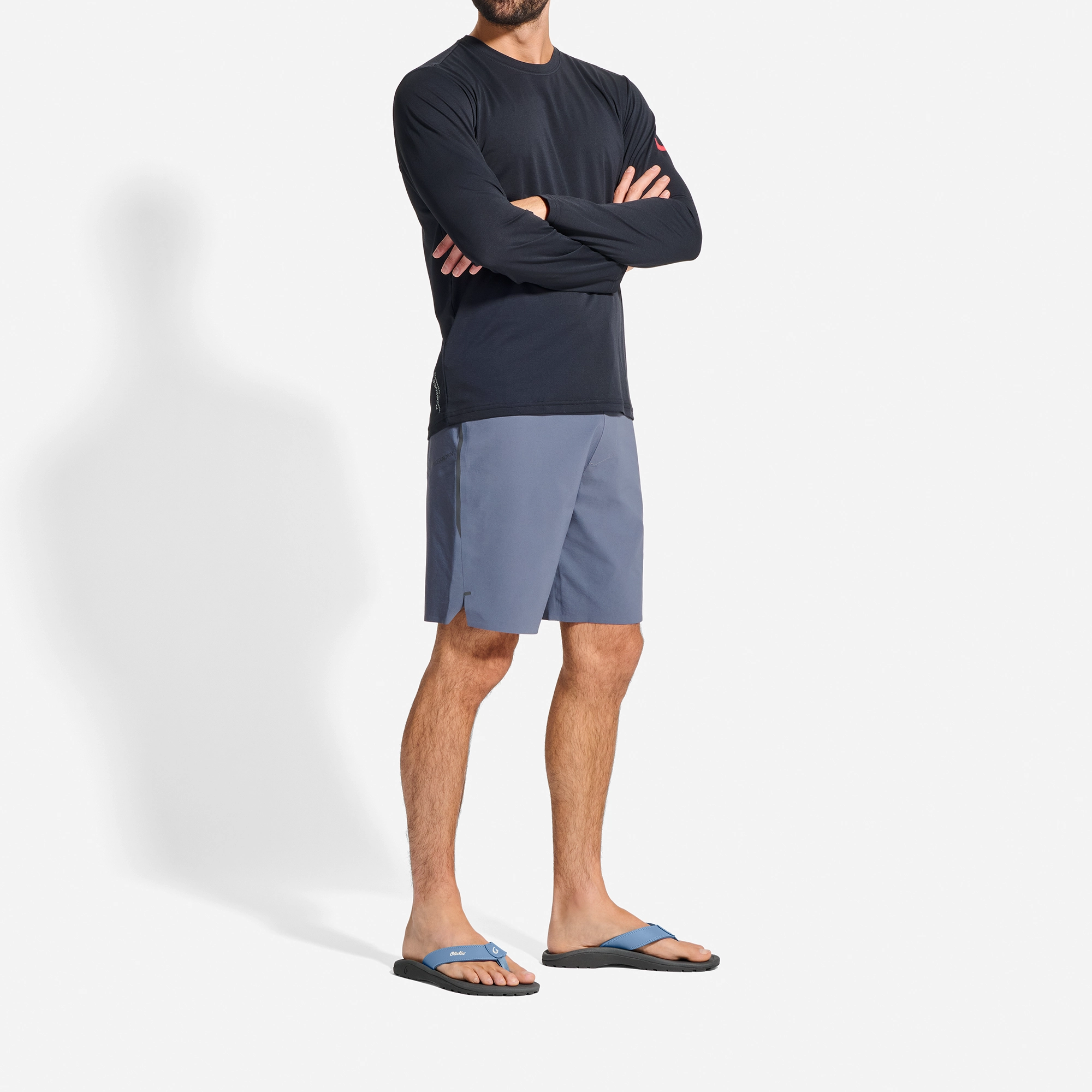 ??Ohana  -  Blue Fog / Rock All Day Chic Sandals for Every Day