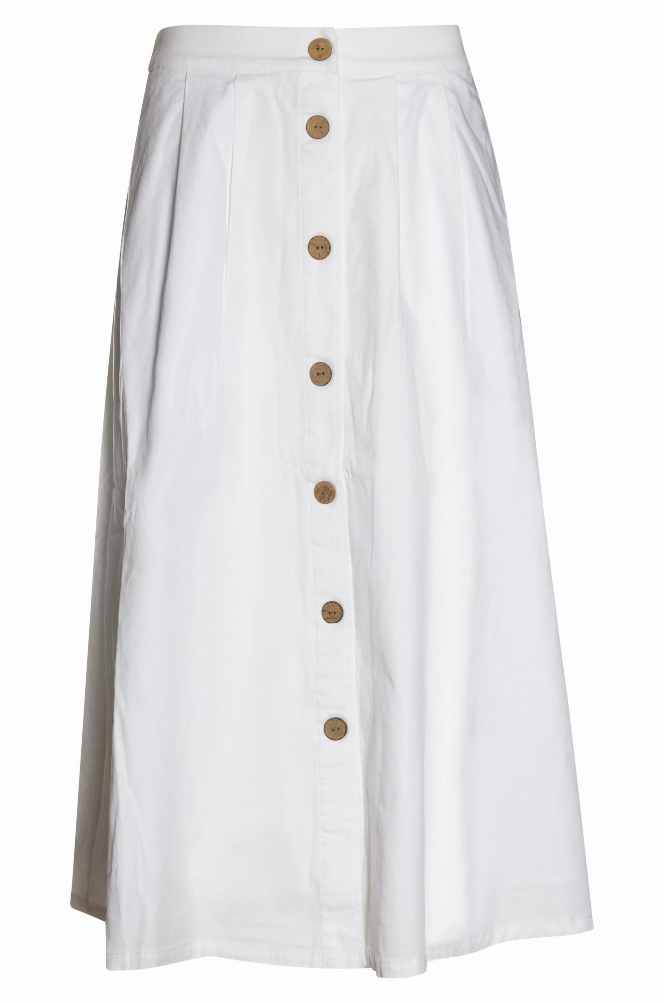 Moisture wicking A-line pull on Skirt | WHITE | 6818AR