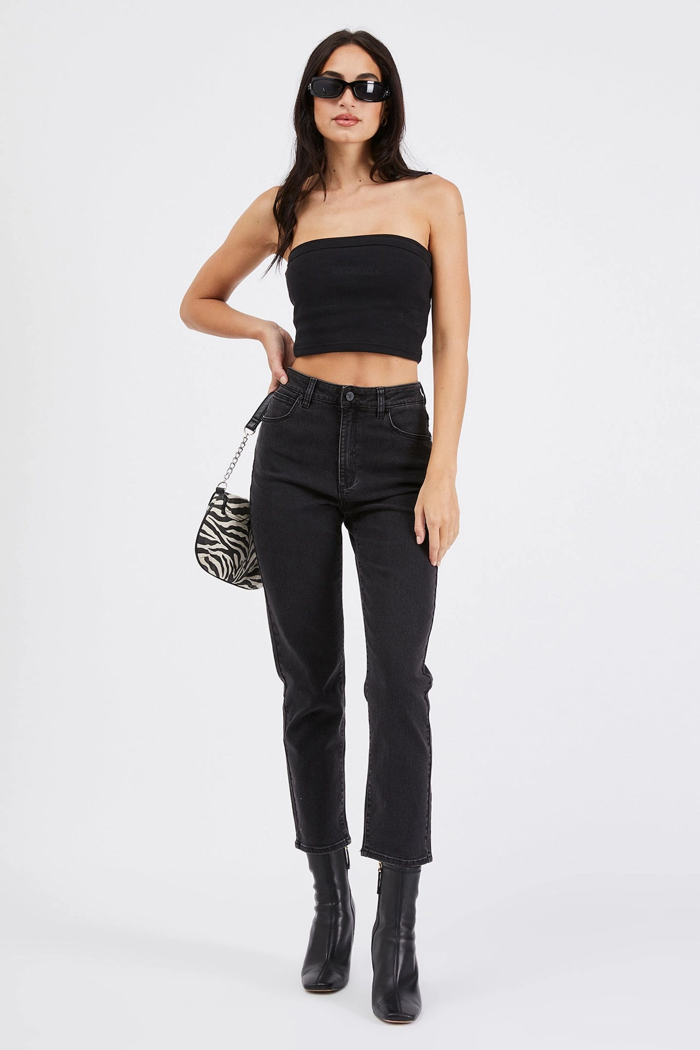 Multi Panel Construction For Teens Skin Friendly Abrand 94 High Slim 90210 Jean