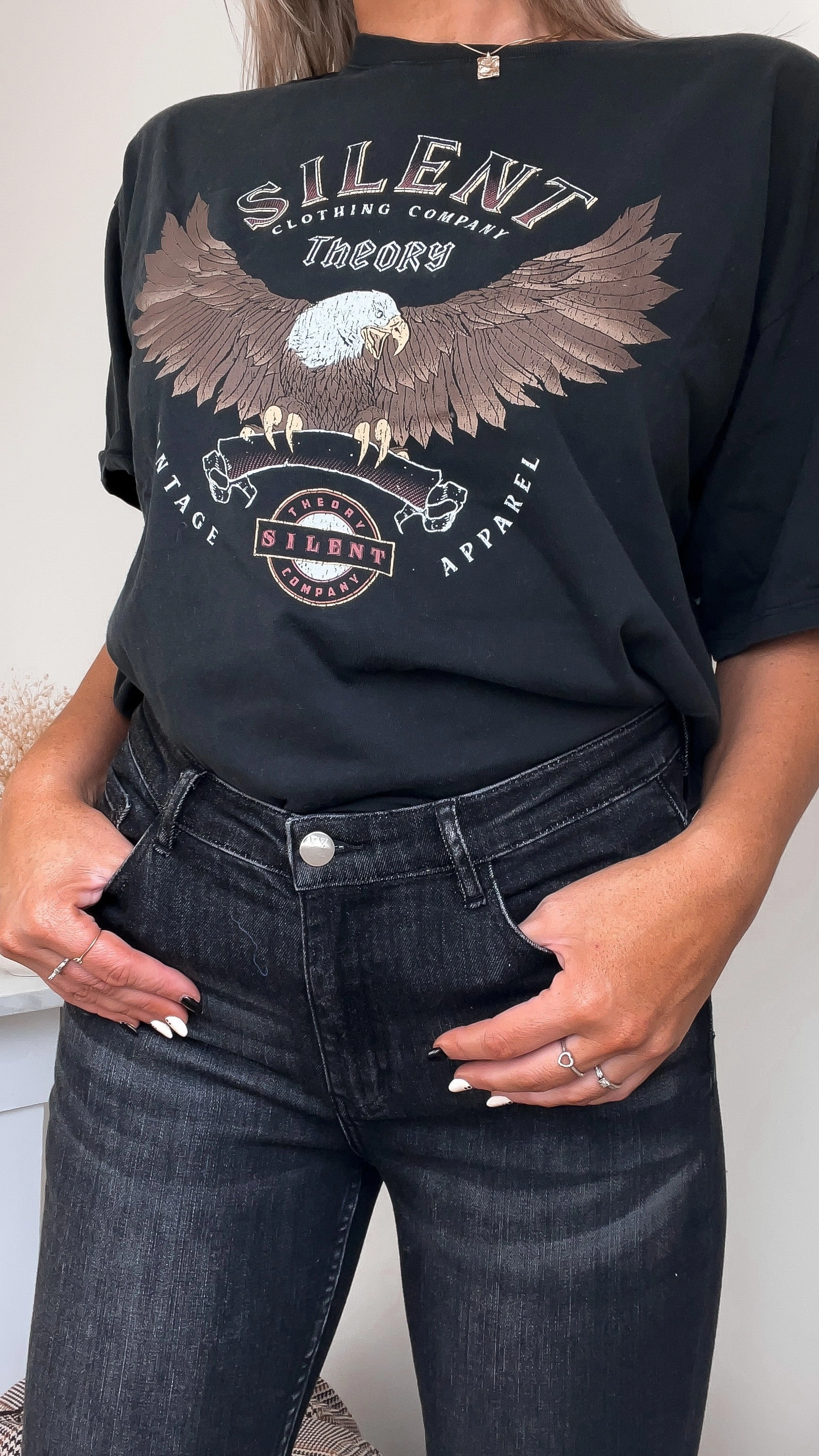 Shine On Label Smith Washed Black Skinny jean Total Comfort