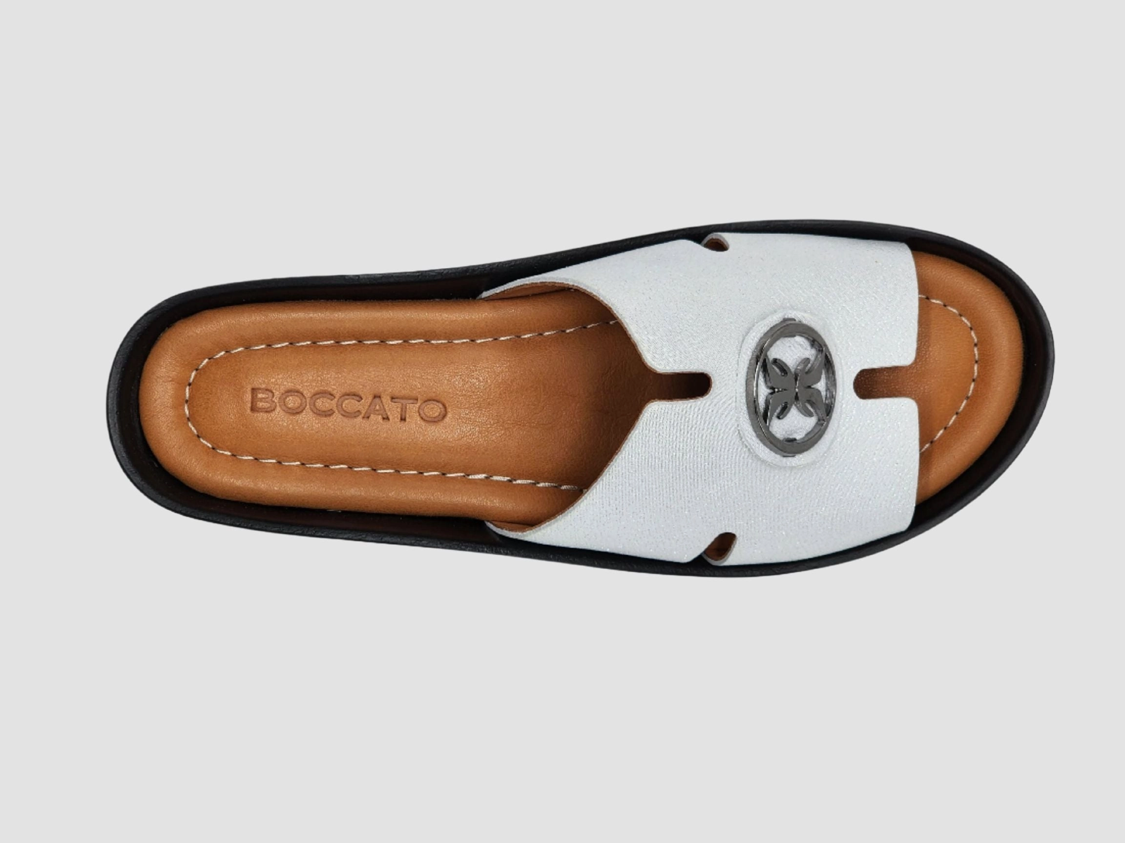 Women's Lily Leather Sandals - White Travel-Ready Comfort Comfort Padding