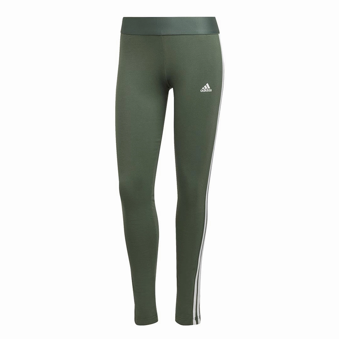 Supportive Fit Snag Resistant Fabric adidas - Women's 3 Stripes Leggings (HK9676)