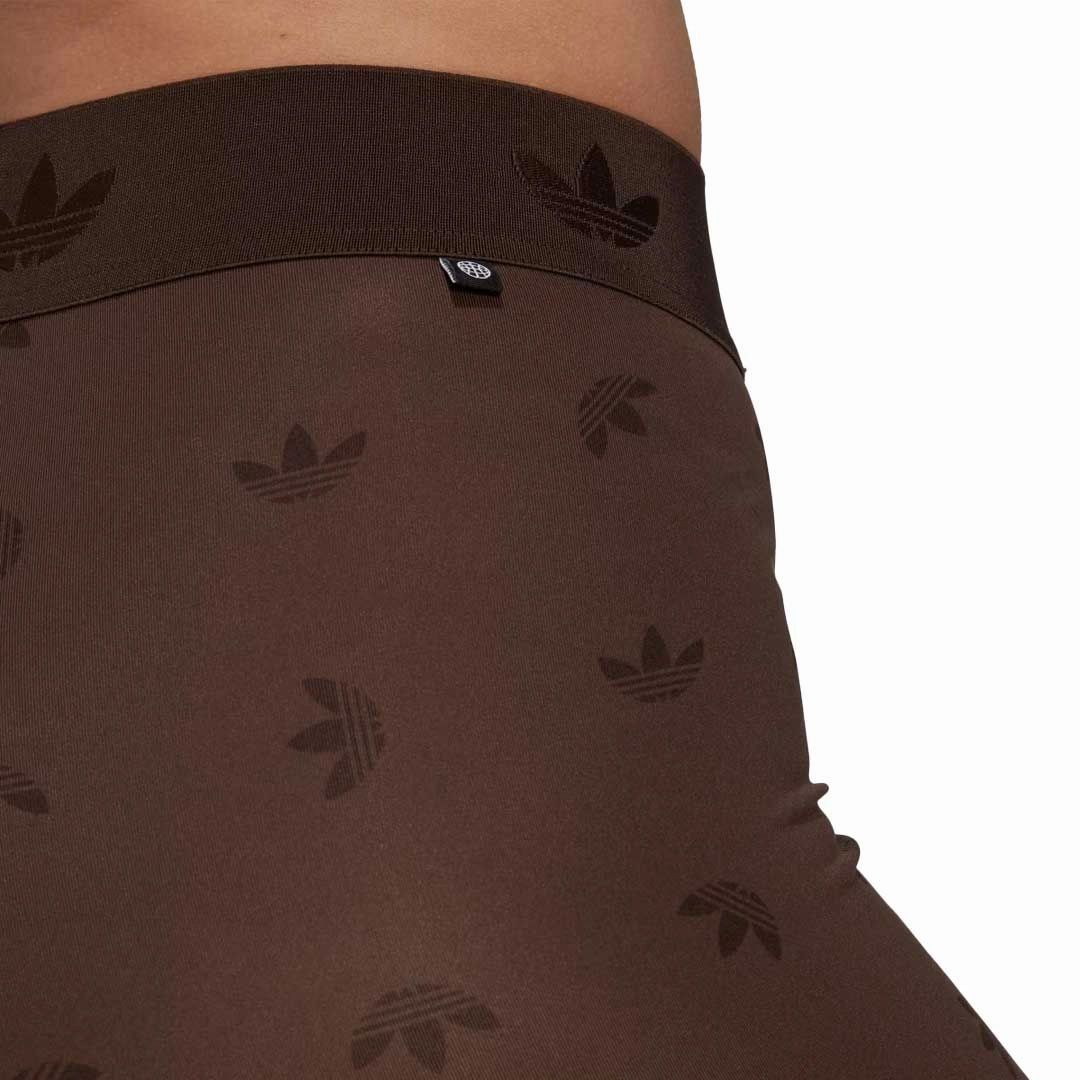 adidas - Women's 7/8 High-Waist Allover Print Legging (HL9150) Slim Silhouette Versatile Design