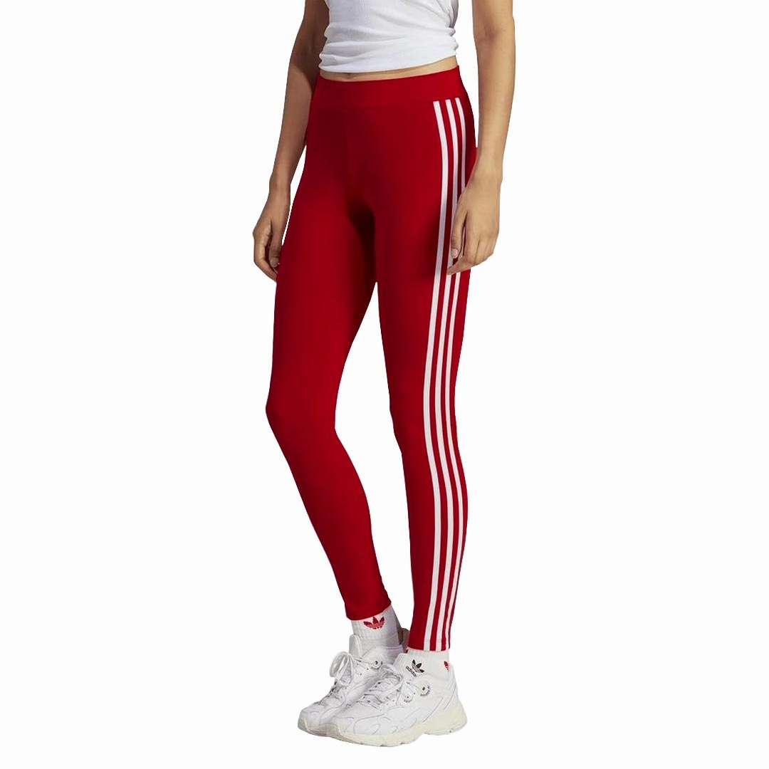 adidas - Women's Adicolor Classics 3-Stripes Leggings (IB7382) Relax Mode Hiking Gear