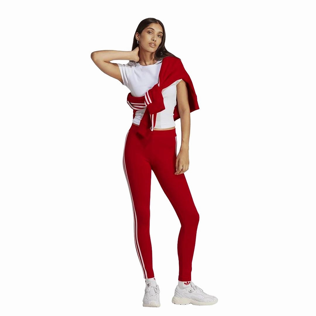 Cozy Comfort Water Repellent adidas - Women's Adicolor Classics 3-Stripes Leggings (IB7382)