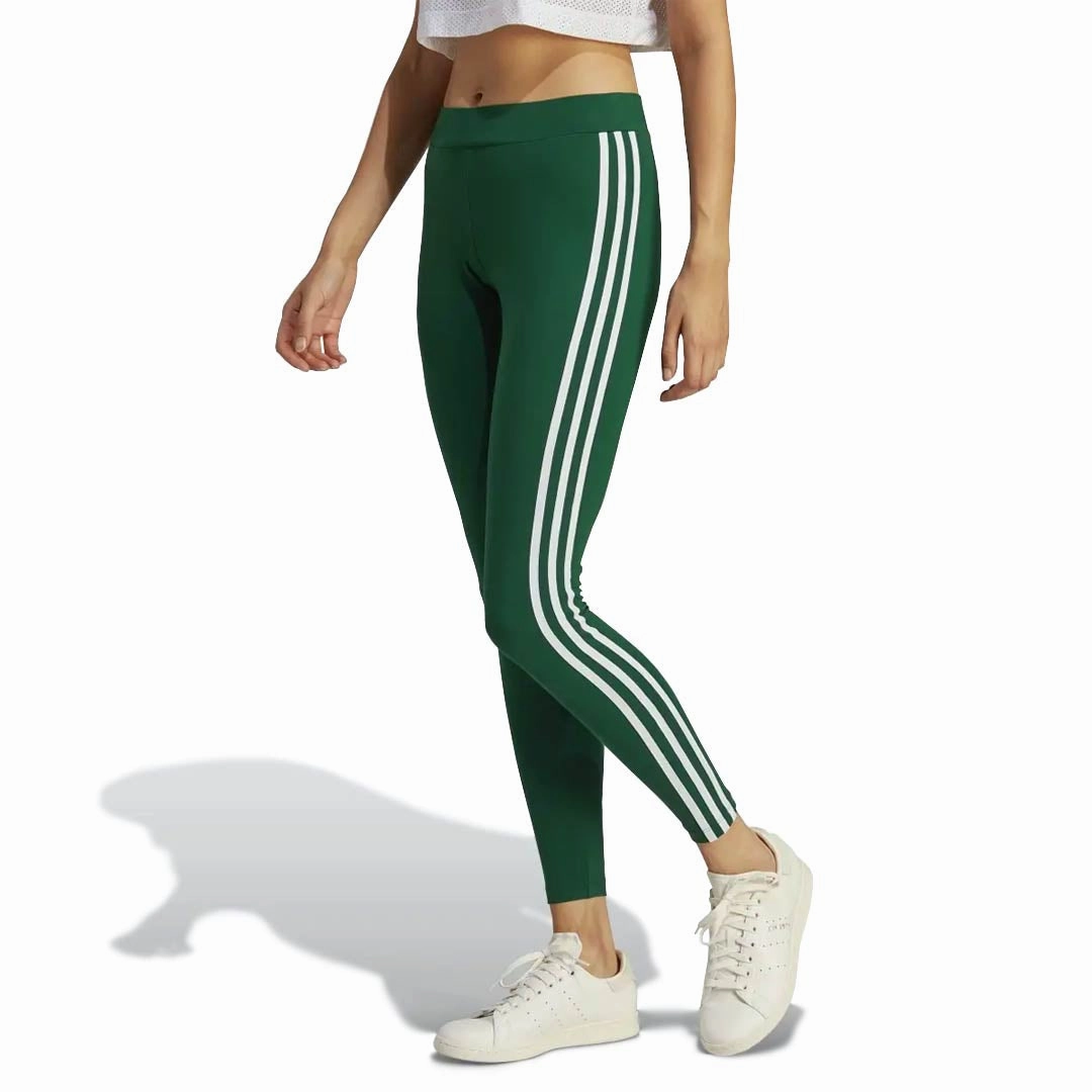 adidas - Women's Adicolor Classics 3-Stripes Leggings (IB7385) Cropped hem