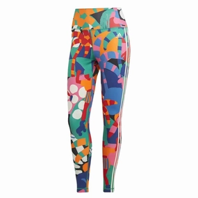 High Rise Design adidas - Women's adidas x FARM Rio 7/8 Tights (HS1191)