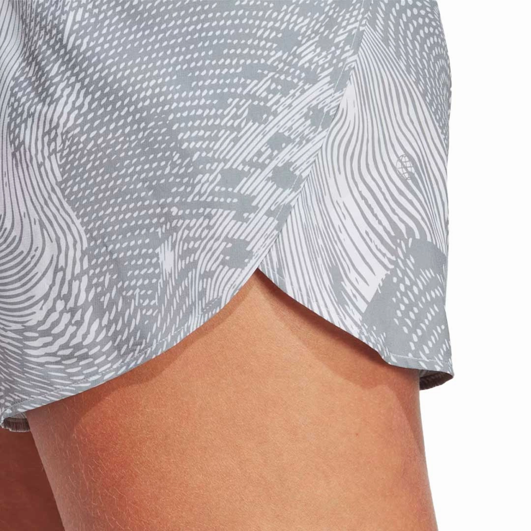 adidas - Women's Adizero Running Split Shorts (HY5503-4IN) Comfort Style Elastic Cuff