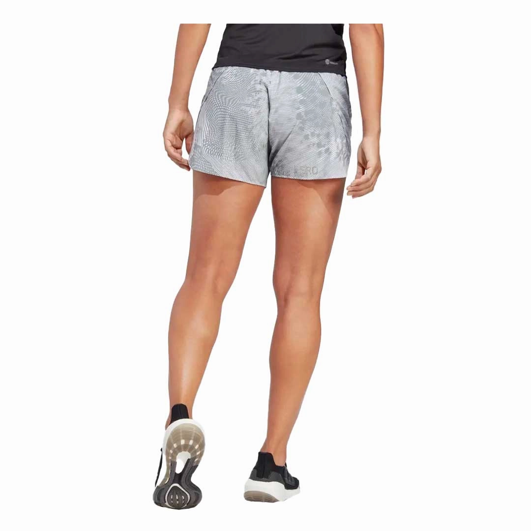 High Waist adidas - Women's Adizero Running Split Shorts (HY5503-4IN)
