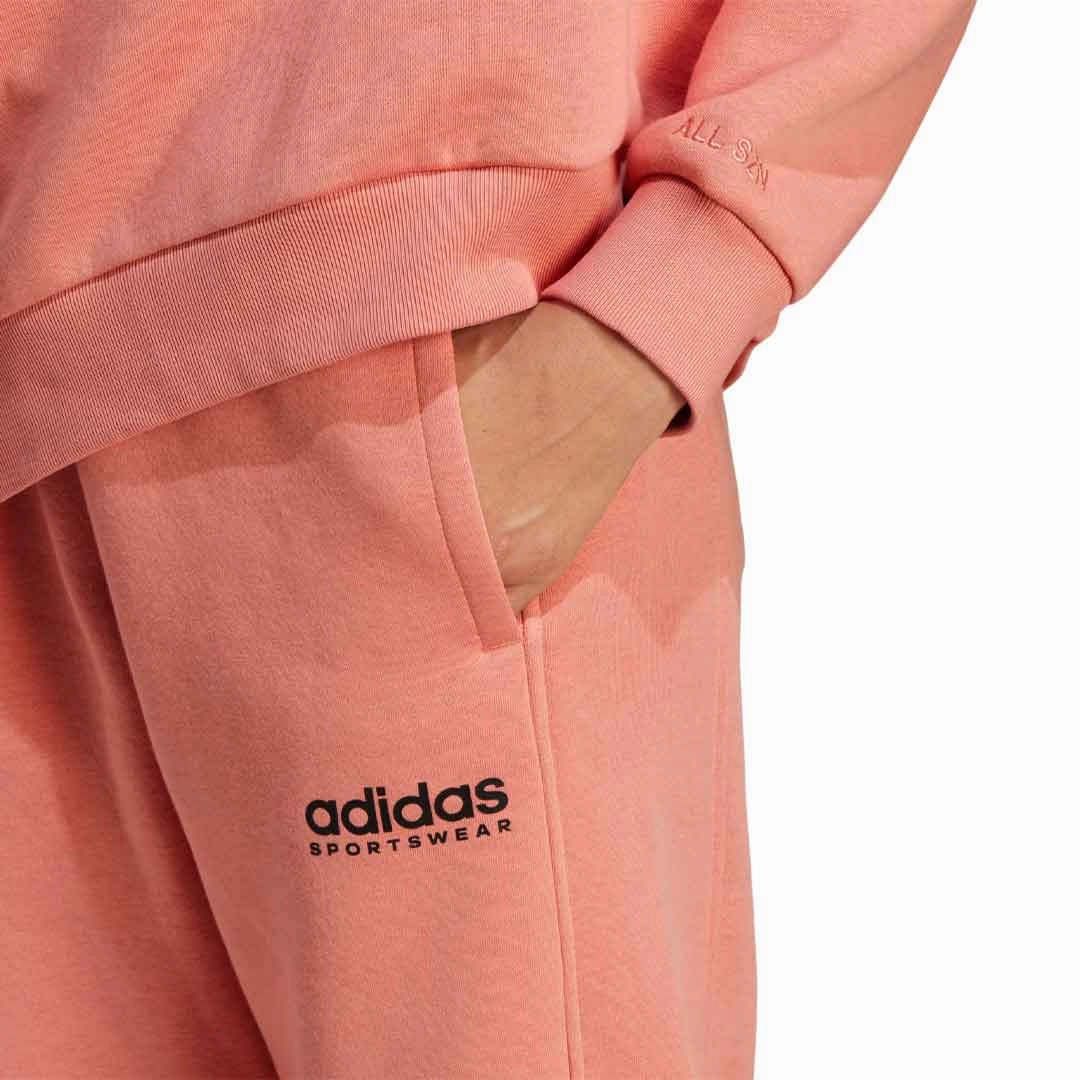 Body-Hugging Fit Chill Fit adidas - Women's All SZN Fleece Graphic Pant (IL3239)