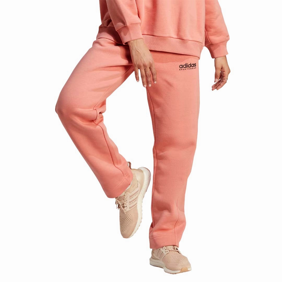 Timeless Utility Quick drying material adidas - Women's All SZN Fleece Graphic Pant (IL3239)