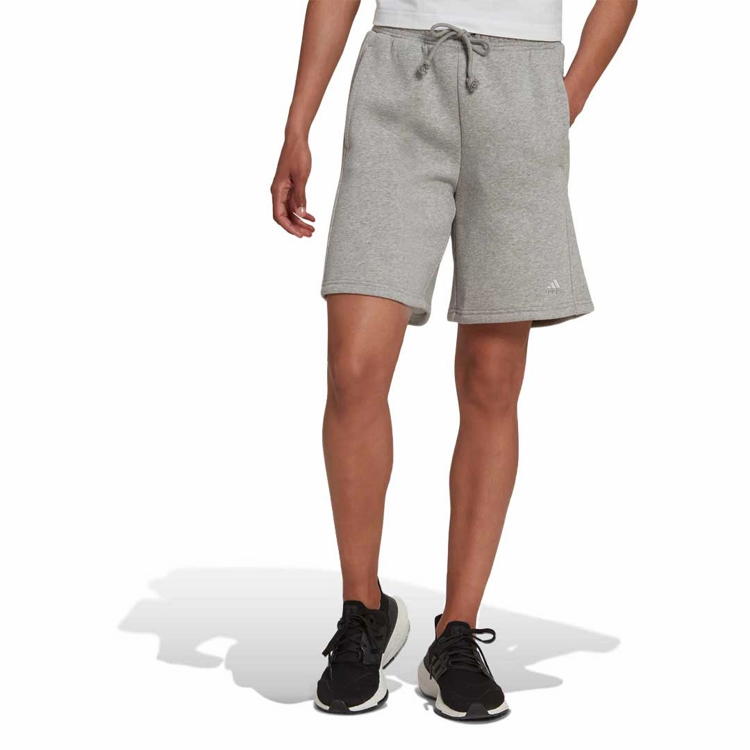 adidas - Women's All SZN Fleece Shorts (HC8843) Slimline Fit