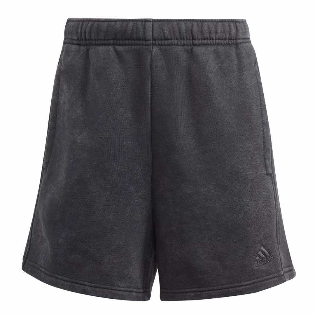 adidas - Women's All SZN Fleece Washed Shorts (IL1513) Non Irritating