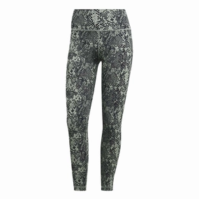 Multi Panel Construction adidas - Women's Animal Print 7/8 Leggings (HR2967)