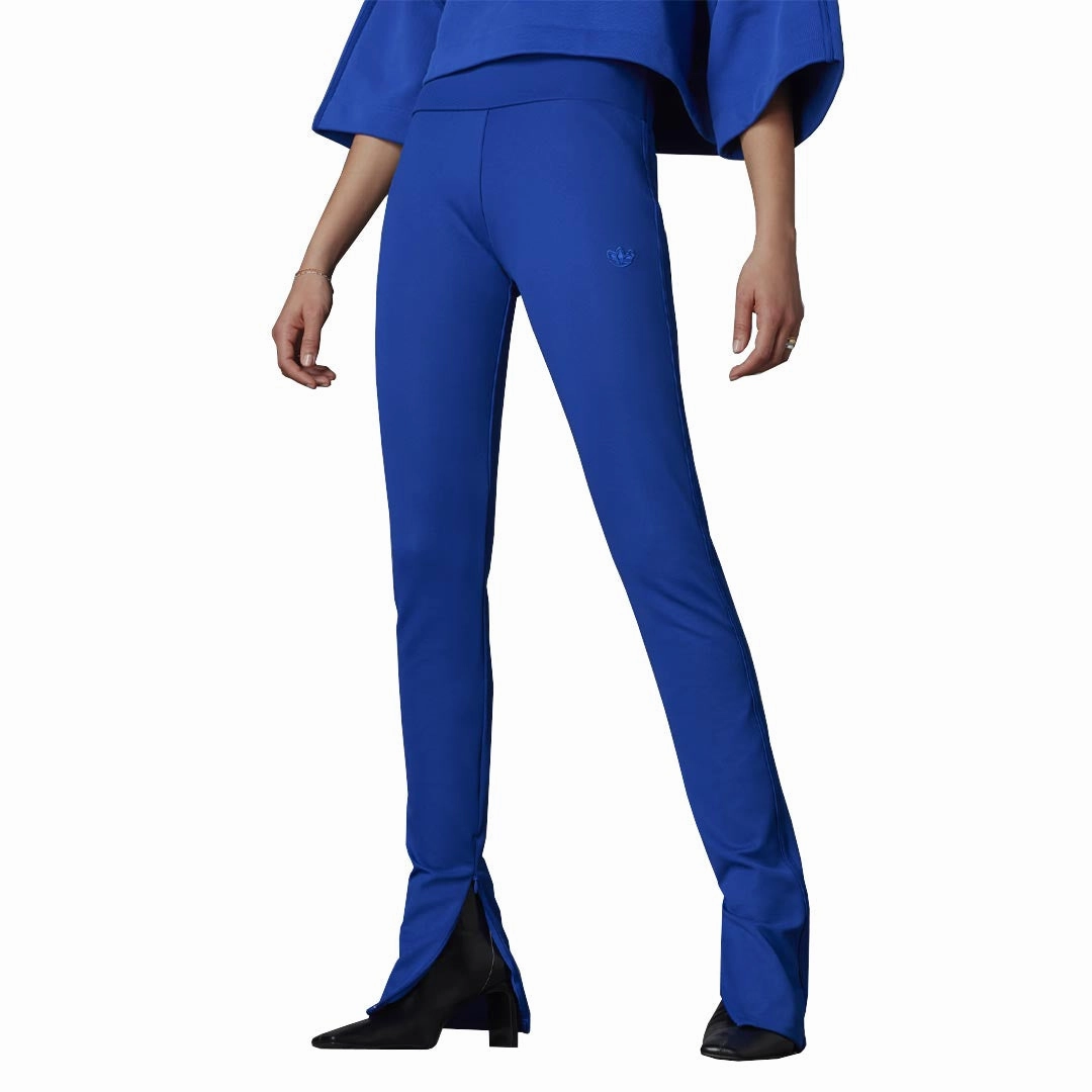 adidas - Women's Blue Version Tights (HK7232) BreathableMeshLining Performance Stretch