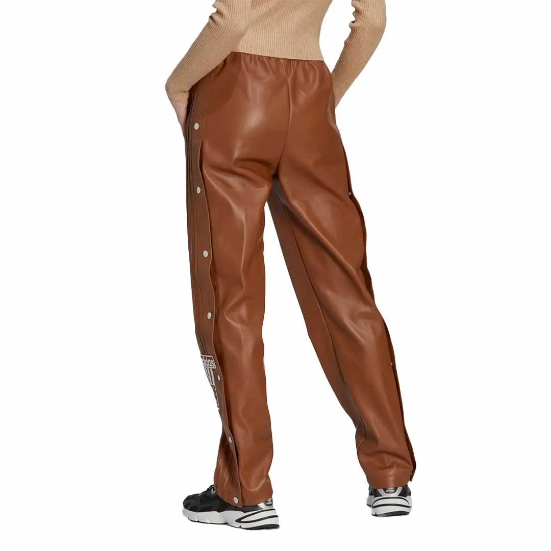 Comfortable Design Warm design adidas - Women's Centre Stage Faux Leather Pants (II6098)
