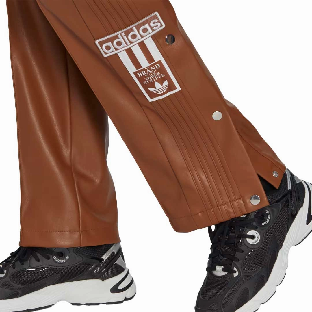 Performance Ready adidas - Women's Centre Stage Faux Leather Pants (II6098)