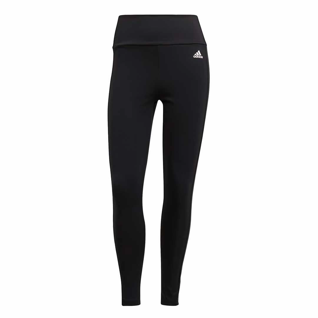 adidas - Women's Designed to Move High-Rise 3-Stripes 7/8 Sport Leggings (GL4040) Durable Fit Seasonless wear