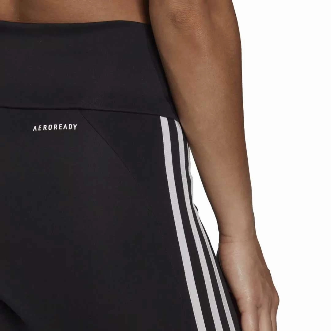 adidas - Women's Designed to Move High-Rise 3-Stripes 7/8 Sport Leggings (GL4040) Street Active