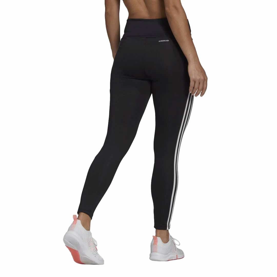 Day Hike adidas - Women's Designed to Move High-Rise 3-Stripes 7/8 Sport Leggings (GL4040)