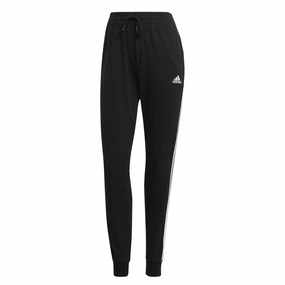 adidas - Women's Essentials 3-Stripes Pant (GM5542) Breathable Comfort Fit AdjustableWaistband