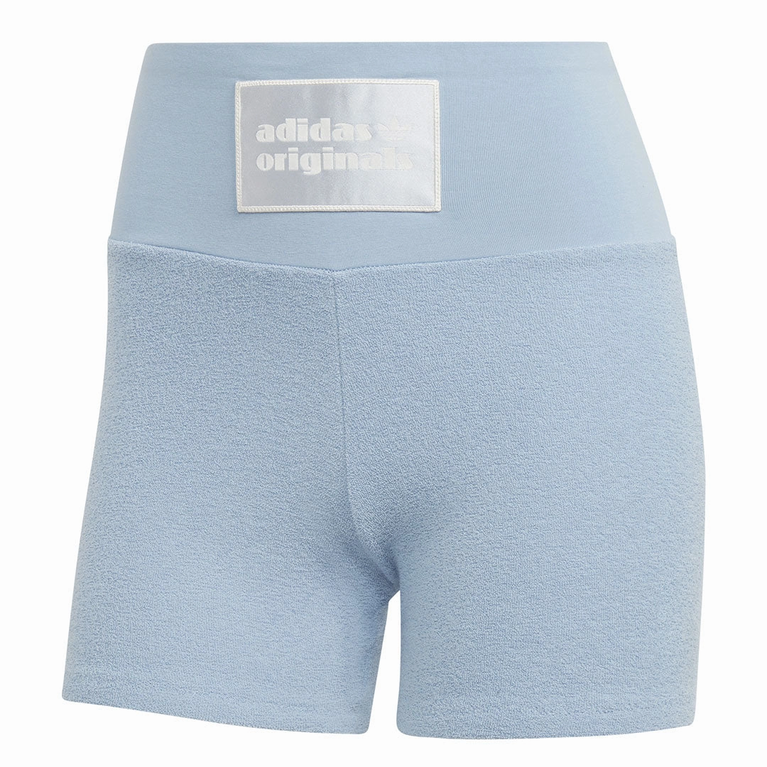 RipstopFabric adidas - Women's High-Waist Towel Bike Shorts (IC8530)