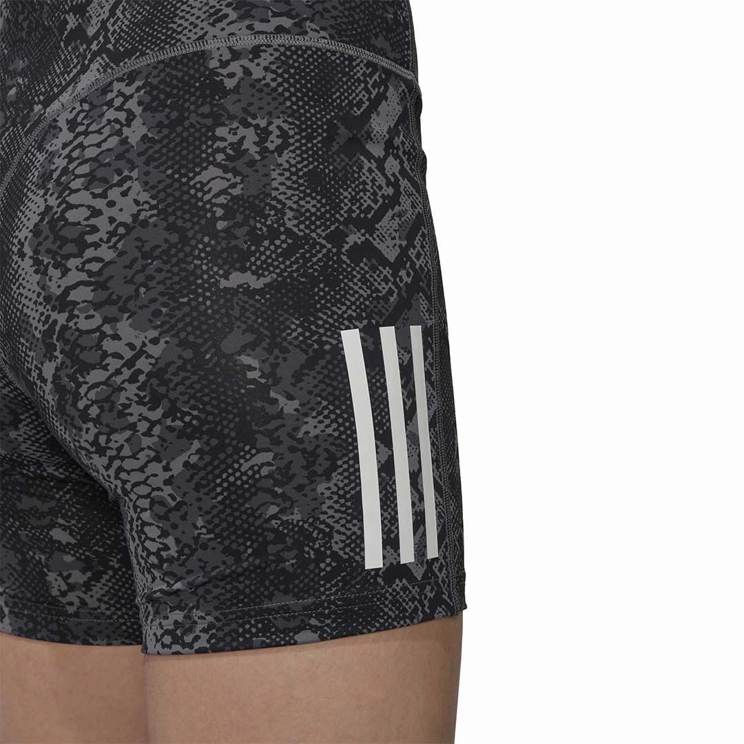 Quick Dry Fit Ultra Soft Texture adidas - Women's Hyperglam Aeroready High Rise Tight Shorts (H44780)
