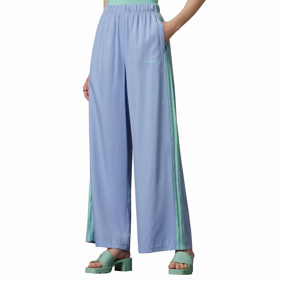 adidas - Women's Island Club Wide Leg Pant (IT8170) Casual Performance Fit Versatile Fit