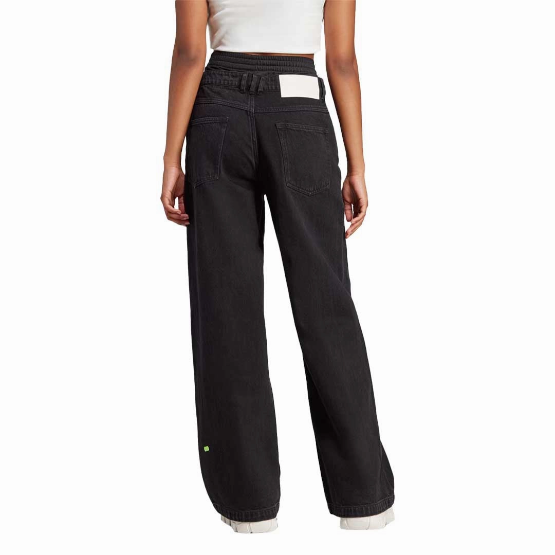 adidas - Women's Kseniaschnaider Boxer Short Jeans (IJ8348) Sweat Resistant Eco Friendly Dyeing