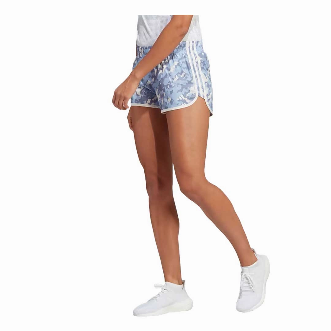 Multipurpose Design adidas - Women's Marathon 20 Camo Running 4 Inch Shorts (HR9972-4IN)
