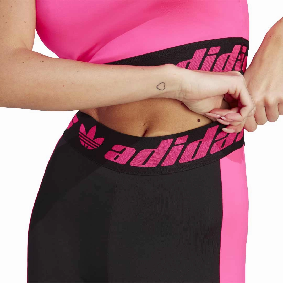 adidas - Women's Multiple Logo Tights (IJ7768) Breathable layers Seamless Wear