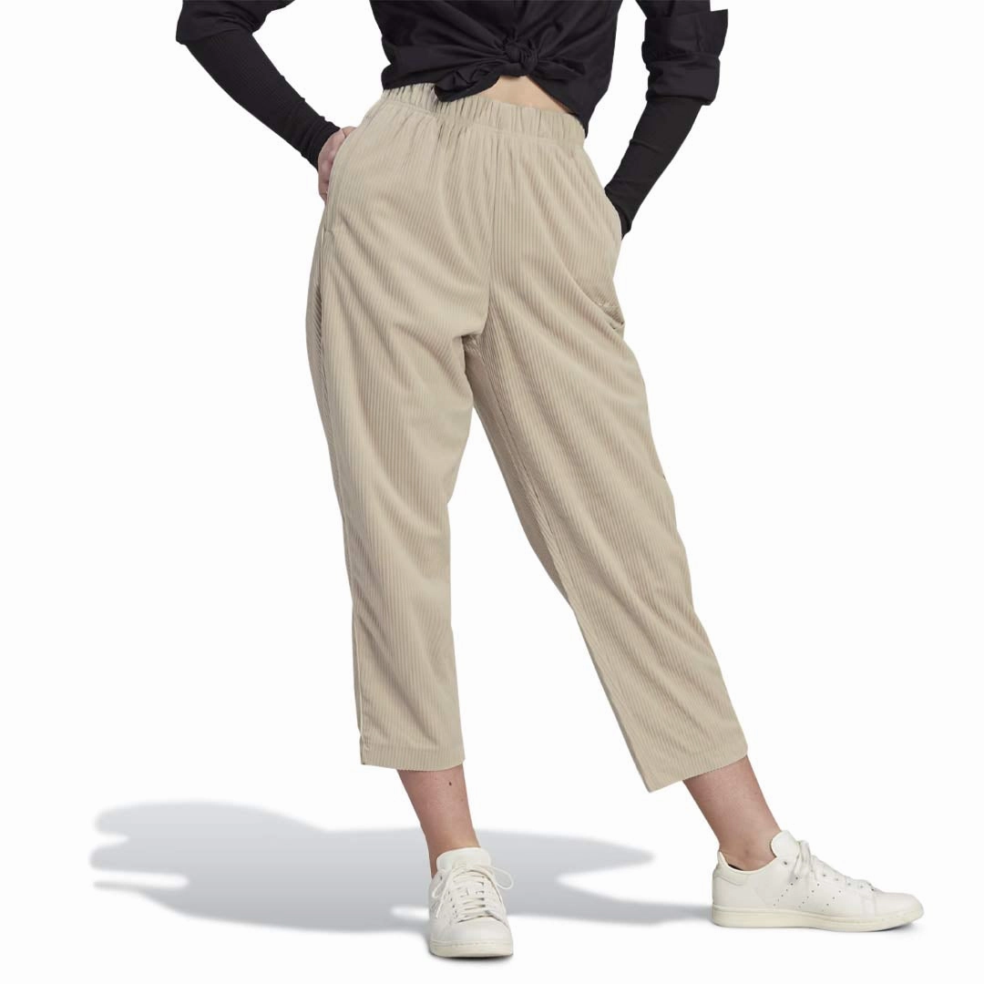 adidas - Women's Open Hem Corduroy Pant (IM4313) Relaxed Vibe
