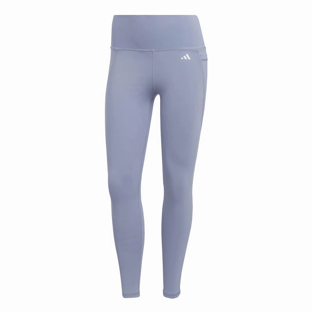 adidas - Women's Optime Stash Pocket High-Waisted 7/8 Leggings (HR5442) Weather Flex Urban Cool