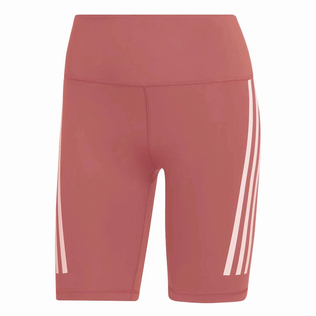 Sleek Cut adidas - Women's Optime Trainicons 3-Stripes Biker Shorts (HK2552)