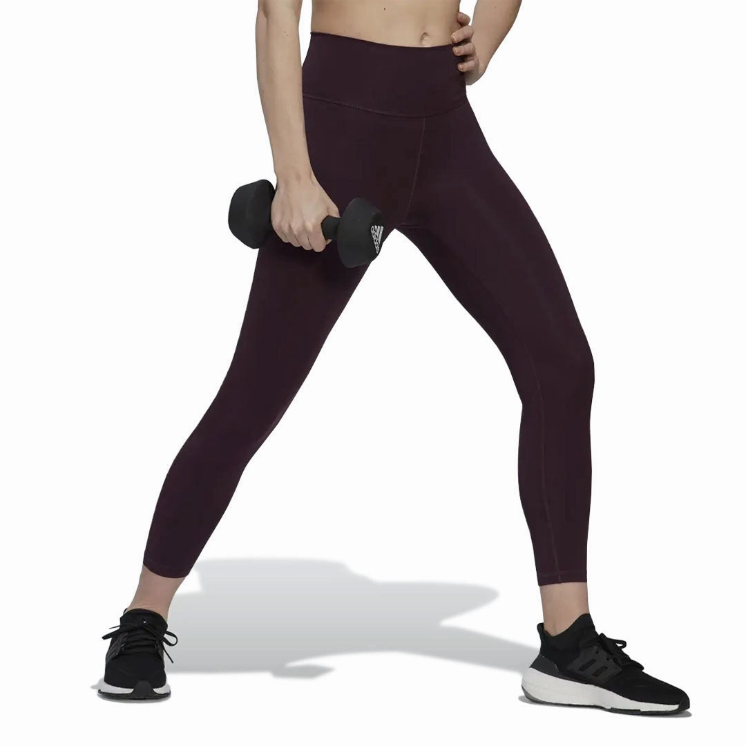 Tagless label DurablePolyester adidas - Women's Optime Training 7/8 Leggings (HM1175)