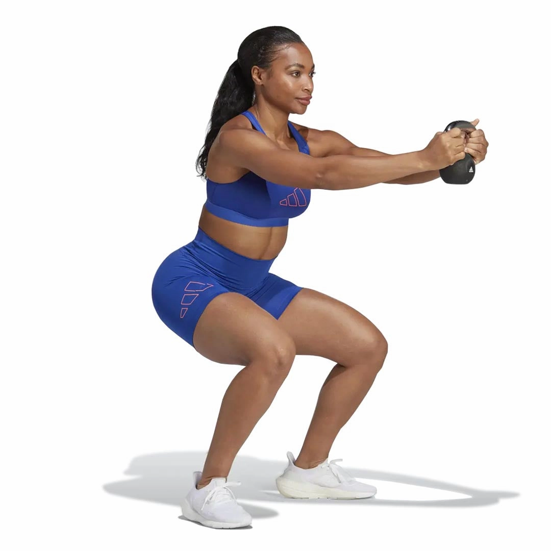 adidas - Women's Optime Training HyperBright Shorts (IL6613) Casual Style