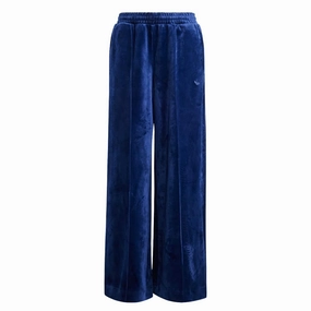 Feminine Cut Adjustable Fit adidas - Women's Premium Essentials Velour Track Pant (II8036)