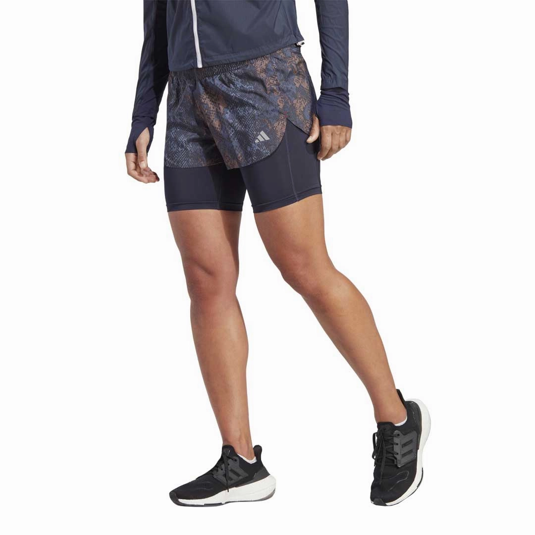 Fresh Fit adidas - Women's Run Fast 2-In-1 Shorts (HS8612)