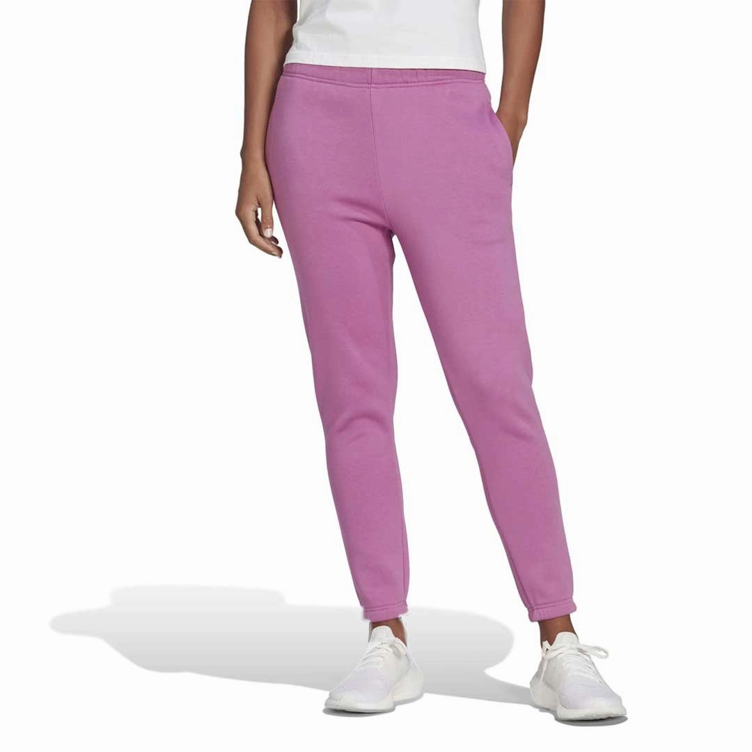 Recycled Polyester Blend ComfortWaistband adidas - Women's Studio Lounge Regular Fit Pant (HL1700)