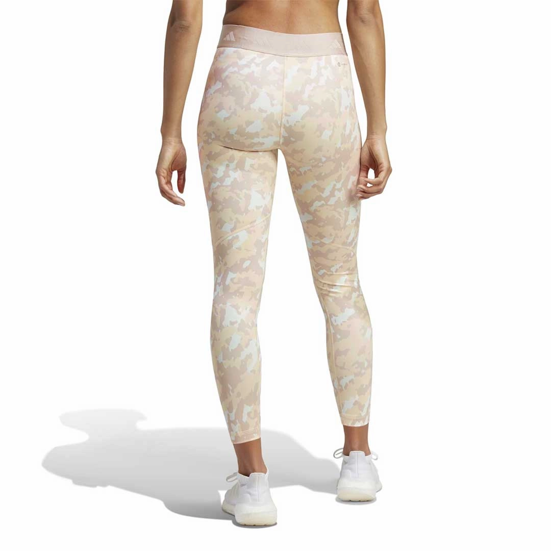 Barrel Waist adidas - Women's Techfit Camo 7/8 Leggings (HR2937)